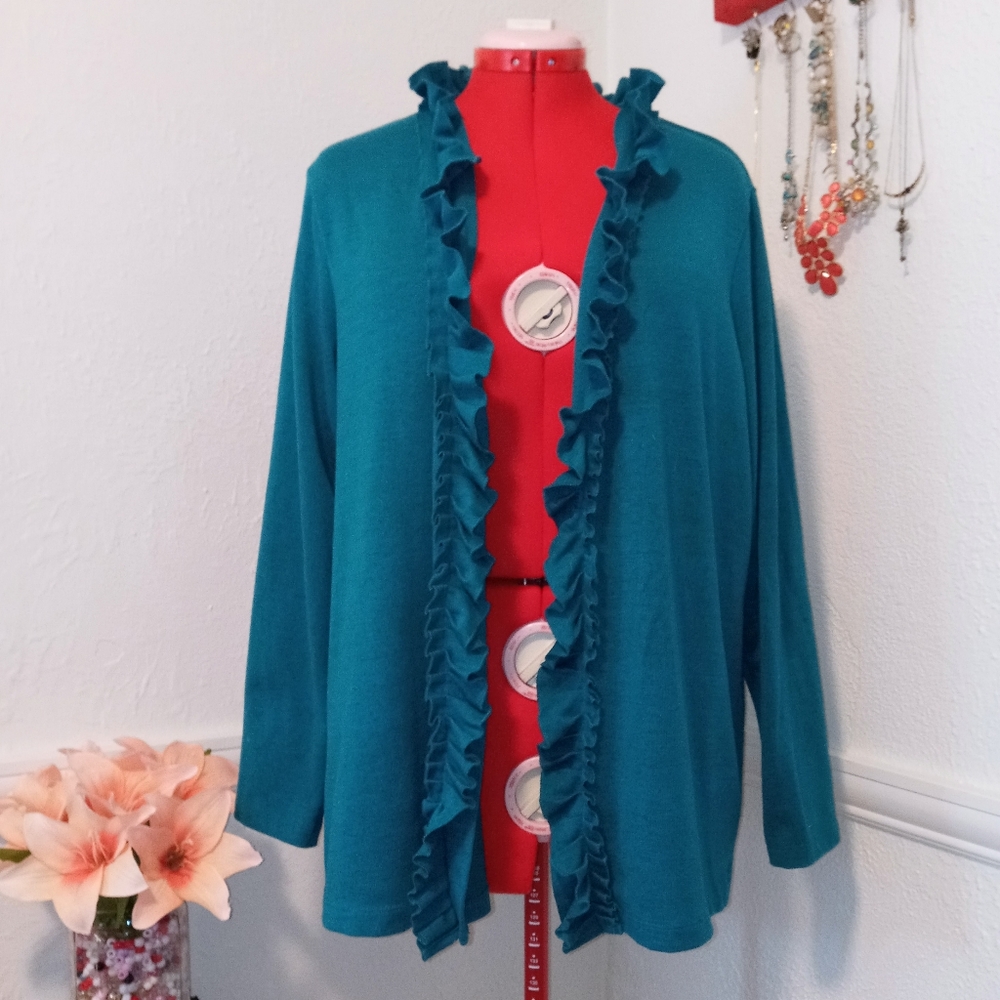 Rafaella Studio Woman Cardigan Sz 1X